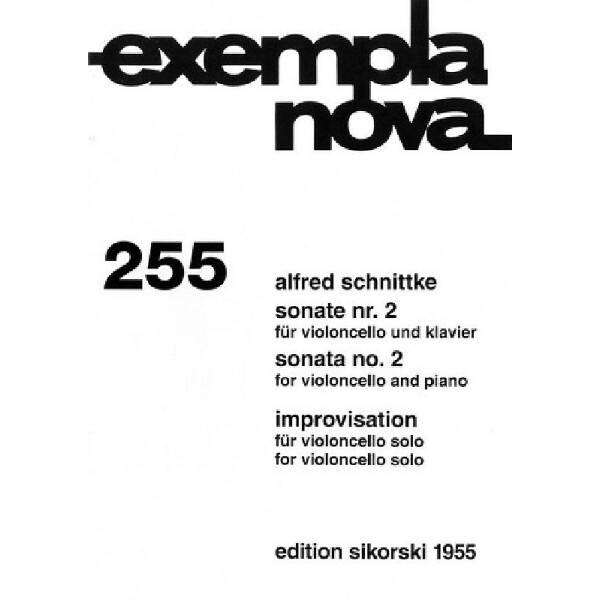 Sonate Nr.2 (Violoncello und Klavier)