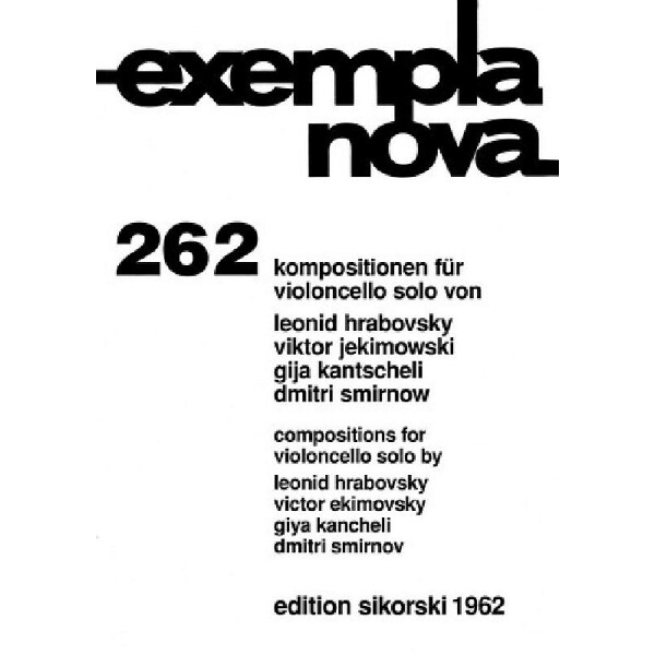 Kompositionen für Violoncello