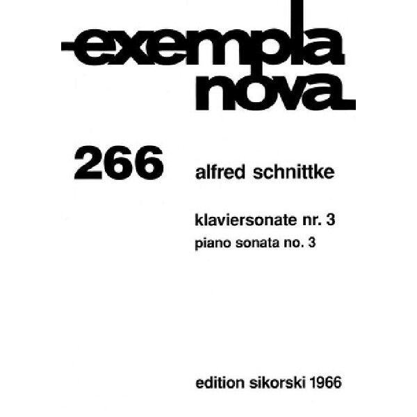 Sonate Nr.3 für Klavier
