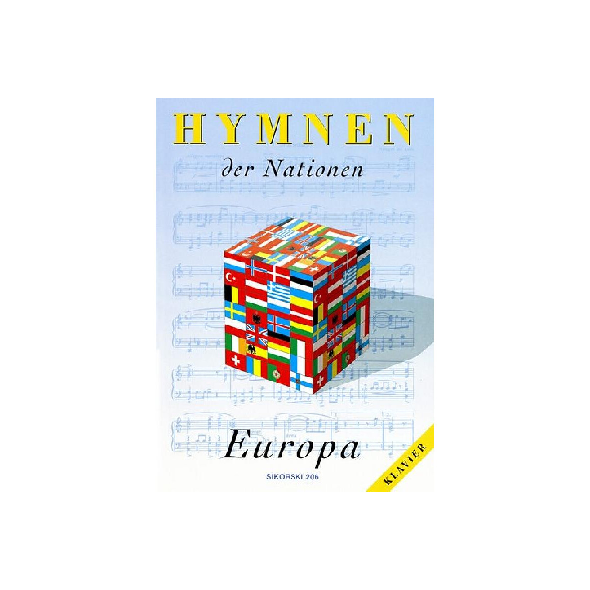 Hymnen der Nationen für Klavier box