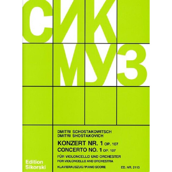 Konzert Nr.1 op.107