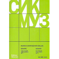 Sonate op.1 für Violine und Klavier