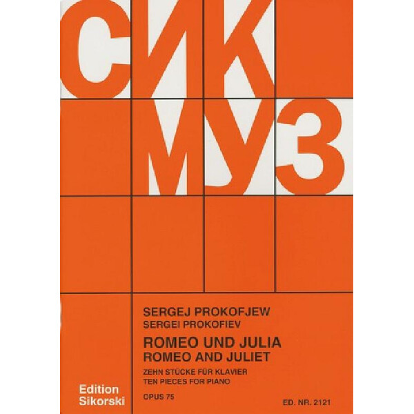 10 Stücke aus Romeo und Julia op.75