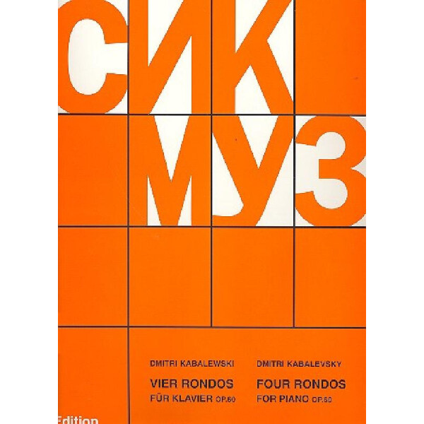 4 Rondos op.60 für Klavier