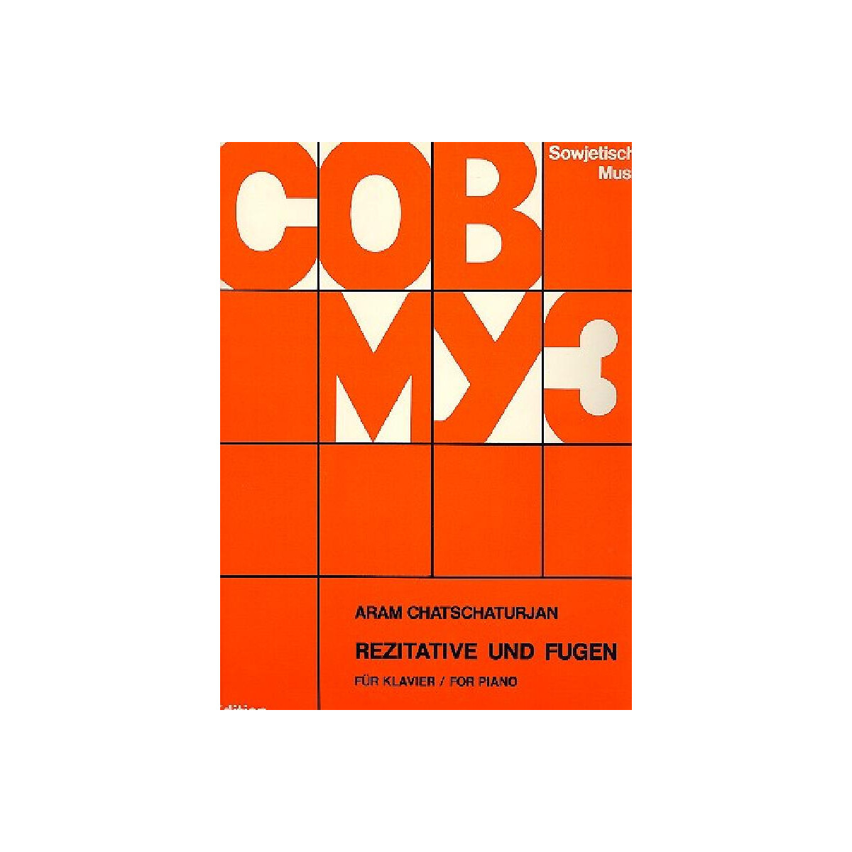 Rezitative und Fugen für Klavier box