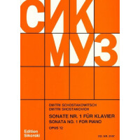 Sonate Nr.1 op.12 für Klavier