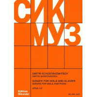 Sonate op.147 für Viola und Klavier