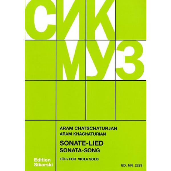 Sonate für Viola solo