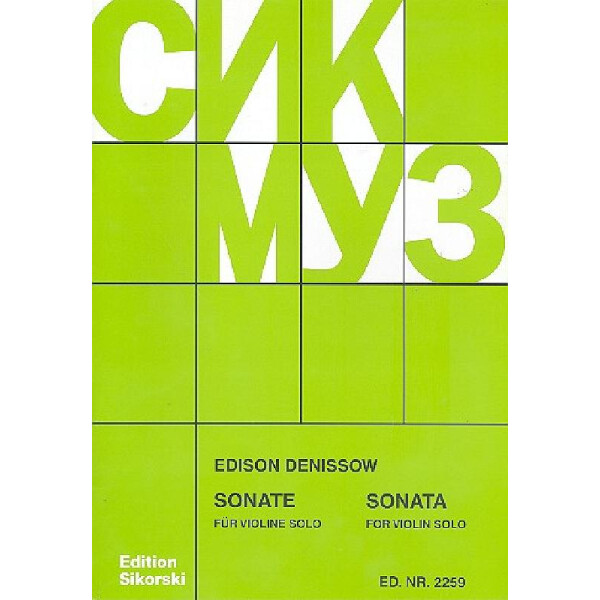 Sonate für Violine solo