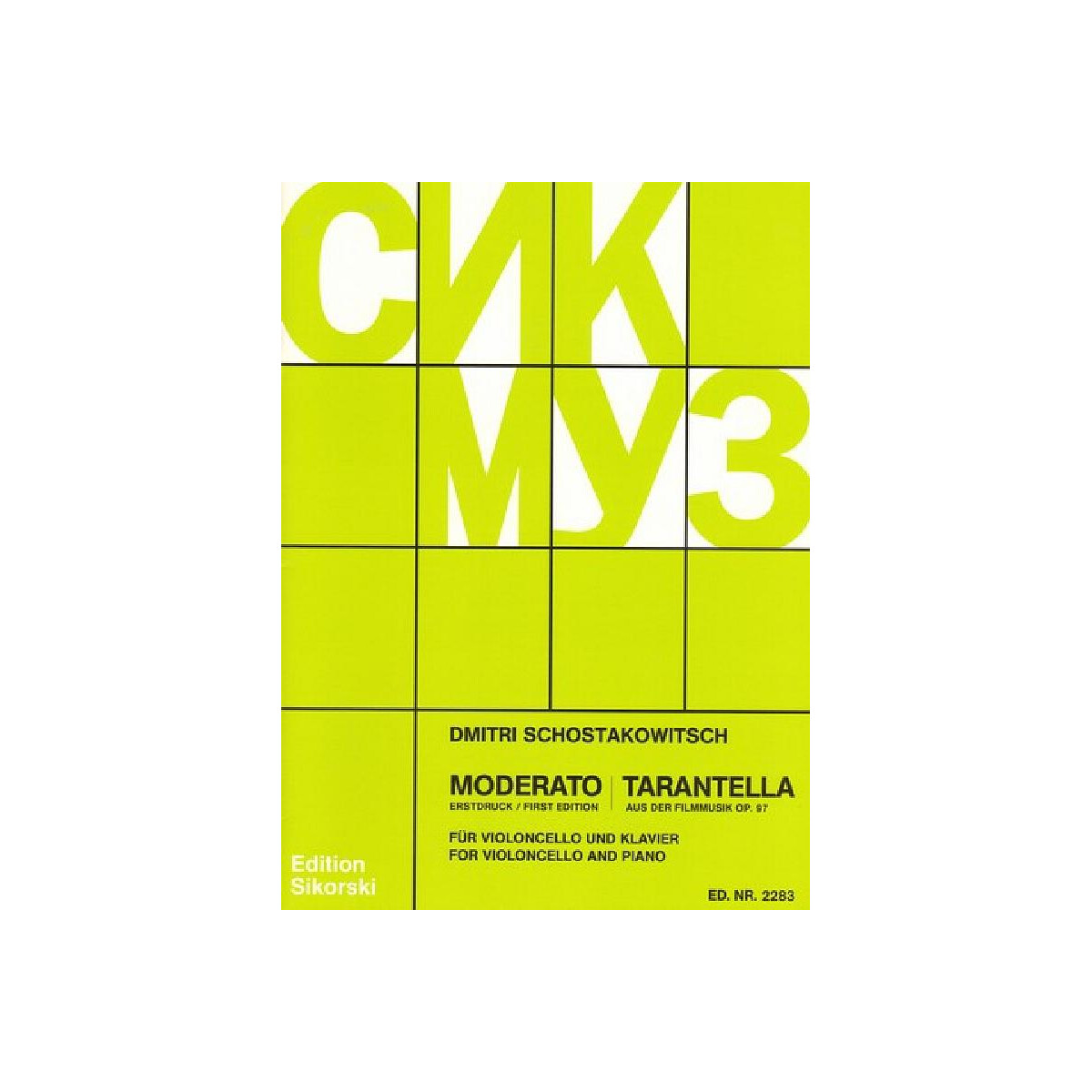 Moderato  und  Tarantella aus der Filmmu box