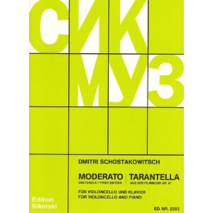 Moderato  und  Tarantella aus der Filmmusik op.97
