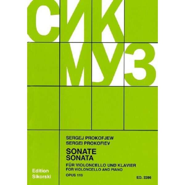 Sonate op.119 für Violoncello