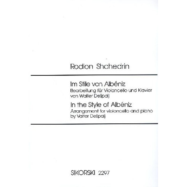 Im Stile von Albeniz für