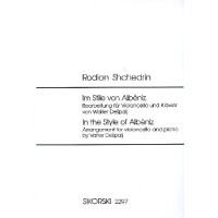 Im Stile von Albeniz für