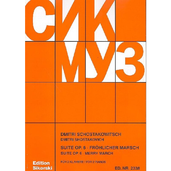Suite op.6  und  Fröhlicher Marsch