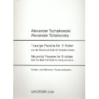Traurige Pavane für 5 Violen