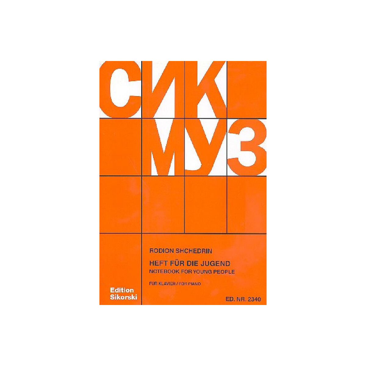 Heft für die Jugend box