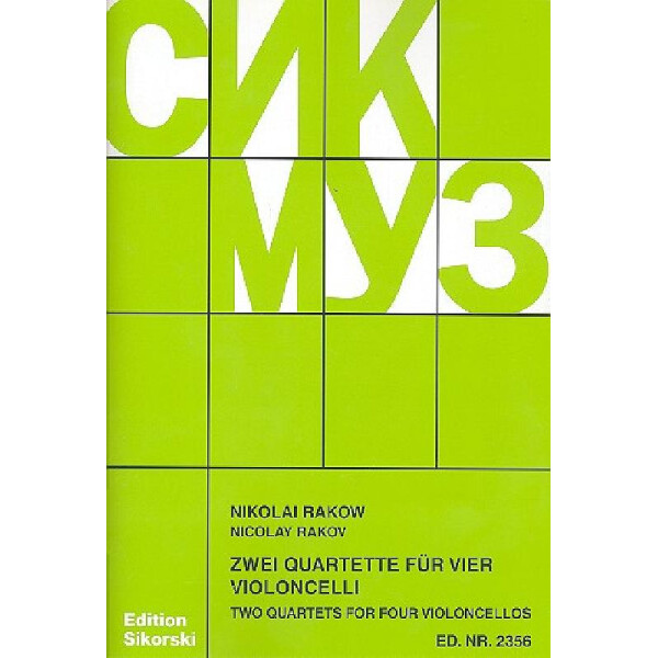 2 Quartette für 4 Celli