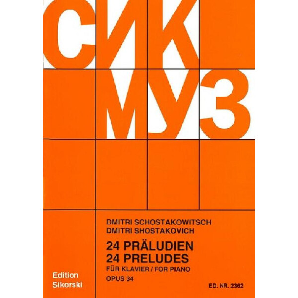 24 Präludien op.34