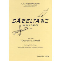 Säbeltanz für Orgel