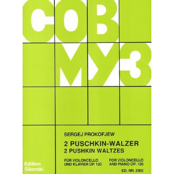 2 Puschkin-Walzer op.120