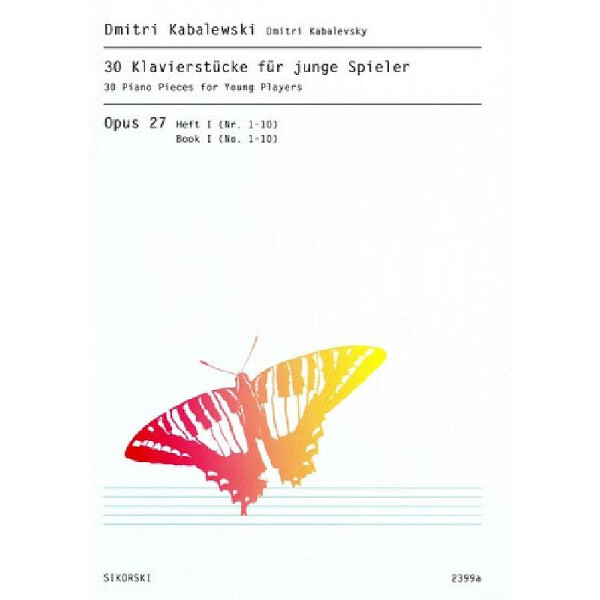 30 Klavierstücke für junge Klavierspieler