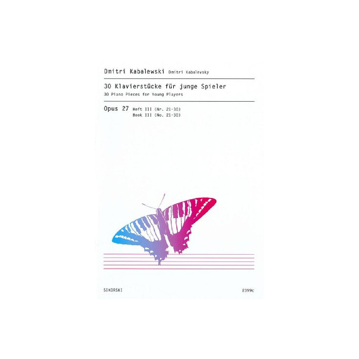 30 Klavierstücke für junge Kla box