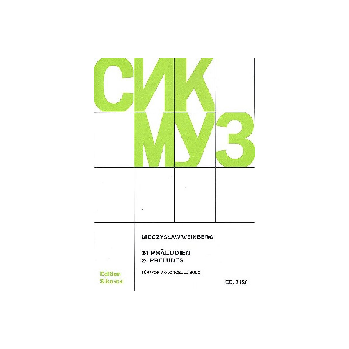 24 Präludien op.100 box