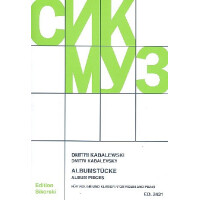 Albumstücke für für Violine und Klavier