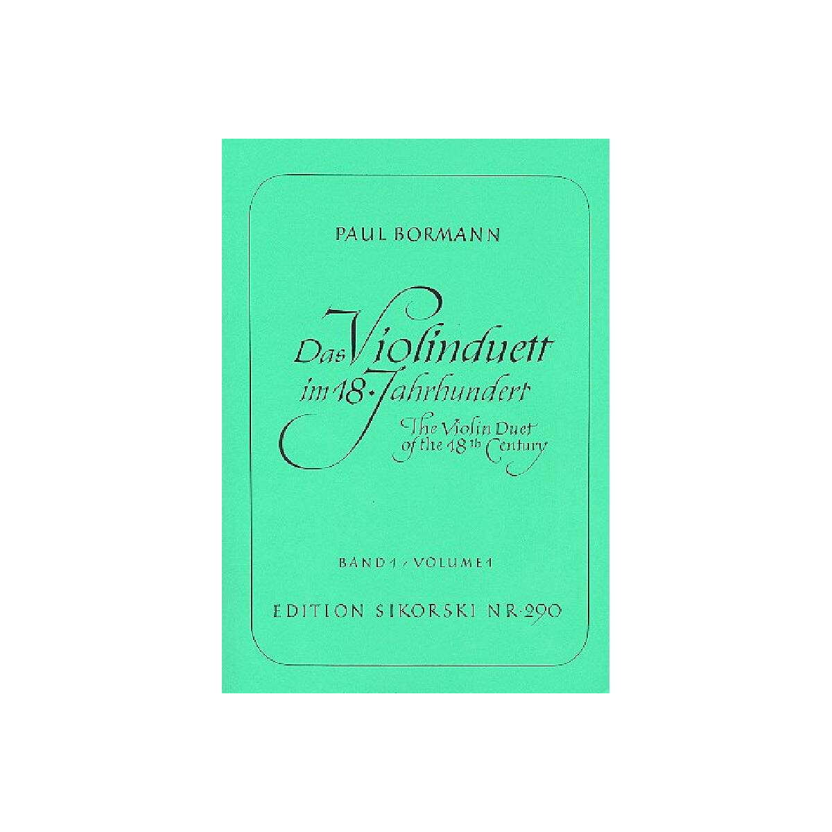 Das Violin-Duett im 18. Jahrhundert box