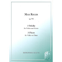 3 Stücke op.79d für Violine und