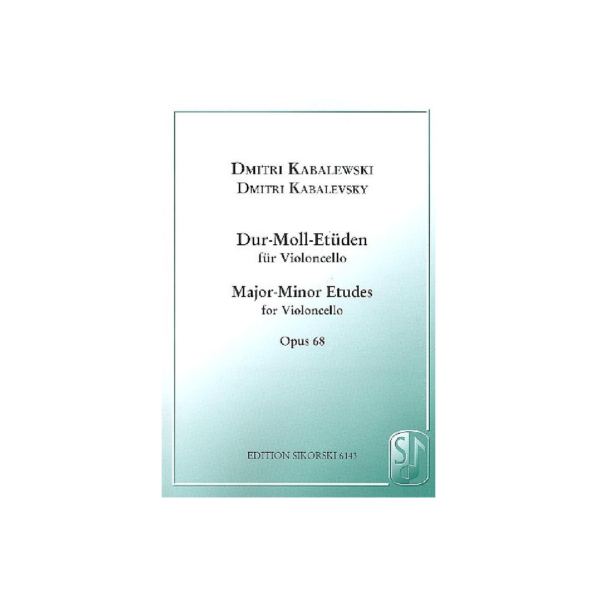 Dur-Moll-Etüden op.68 box