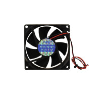 Eurolite BF-12 axial fan 12V 80x80x25mm 45m³/h