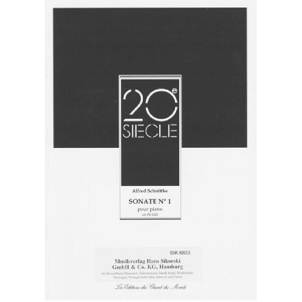 Sonate Nr.1 für Klavier