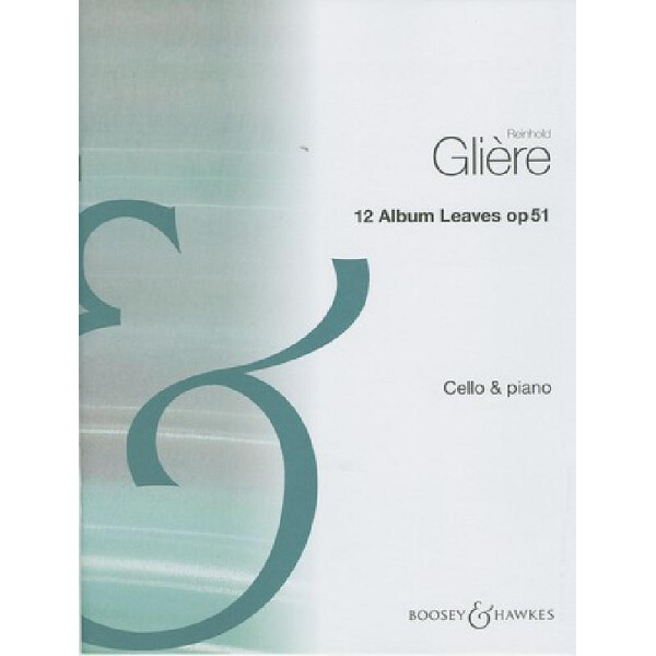 12 Album Leaves op.51 for cello