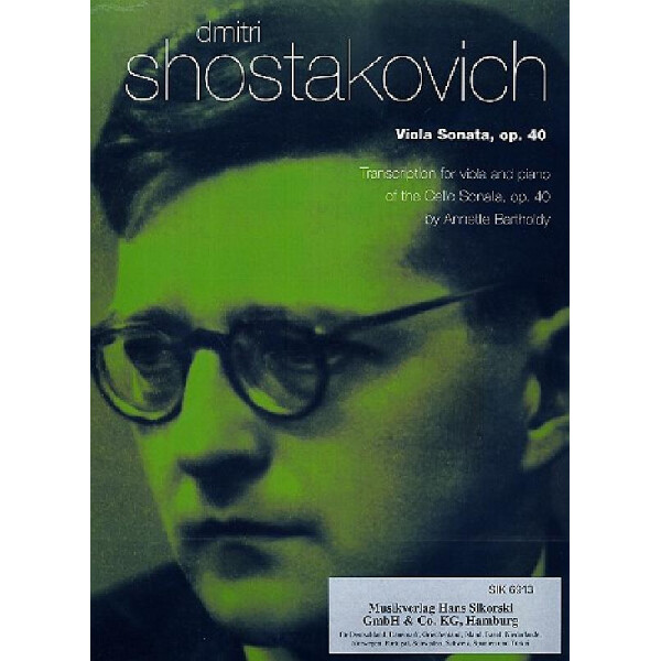 Sonata op.40 for violoncello and piano