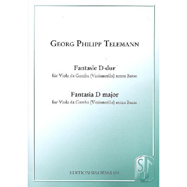 Fantasie D-Dur für Viola da