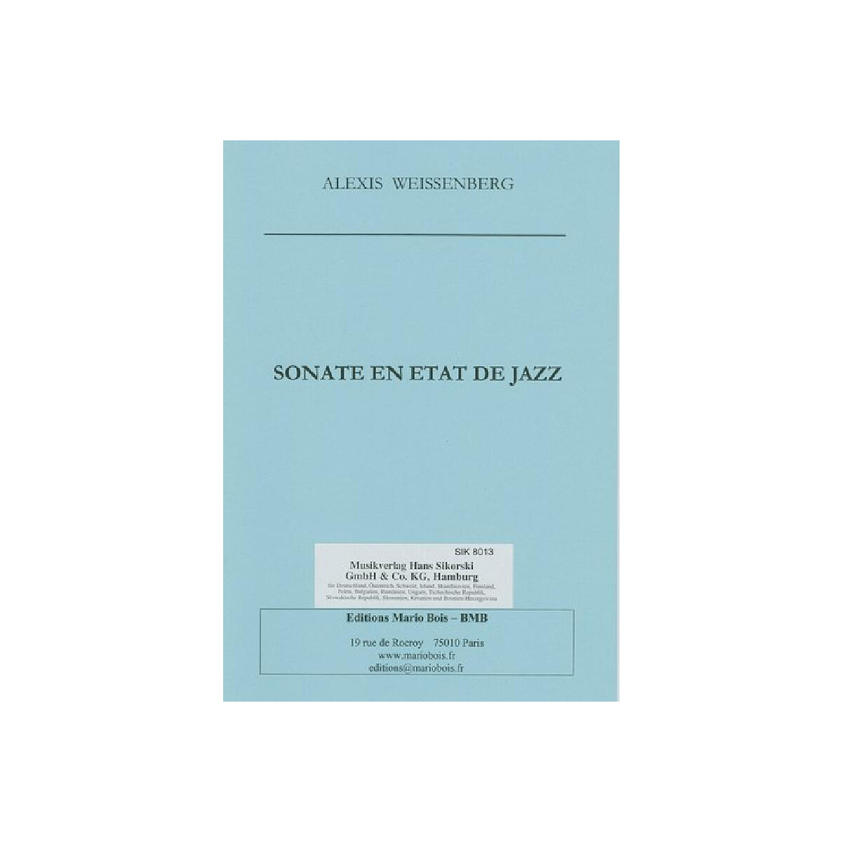 Sonate en état de Jazz box