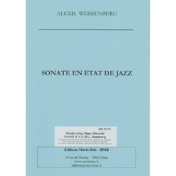 Sonate en état de Jazz