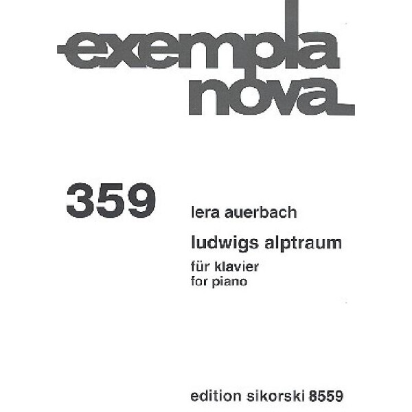 Ludwigs Alptraum für Klavier