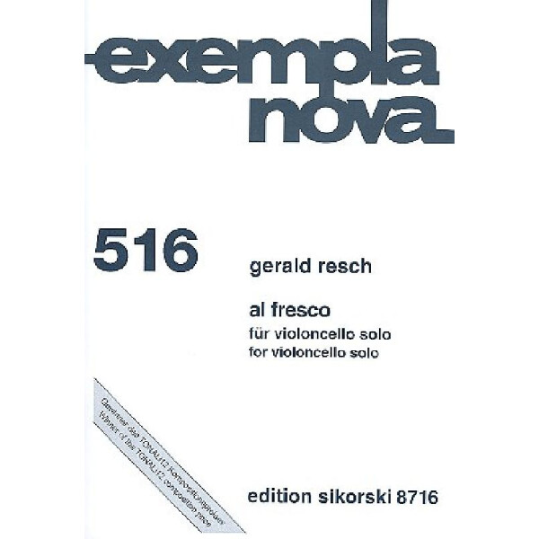 Al fresco für Violoncello