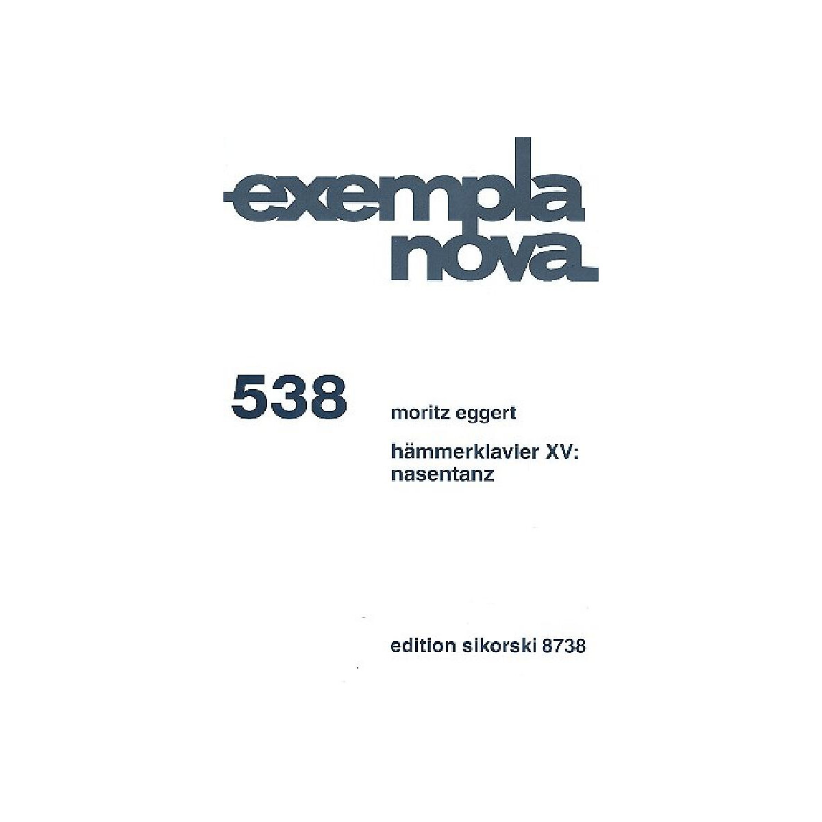 Hämmerklavier XV - Nasentanz box