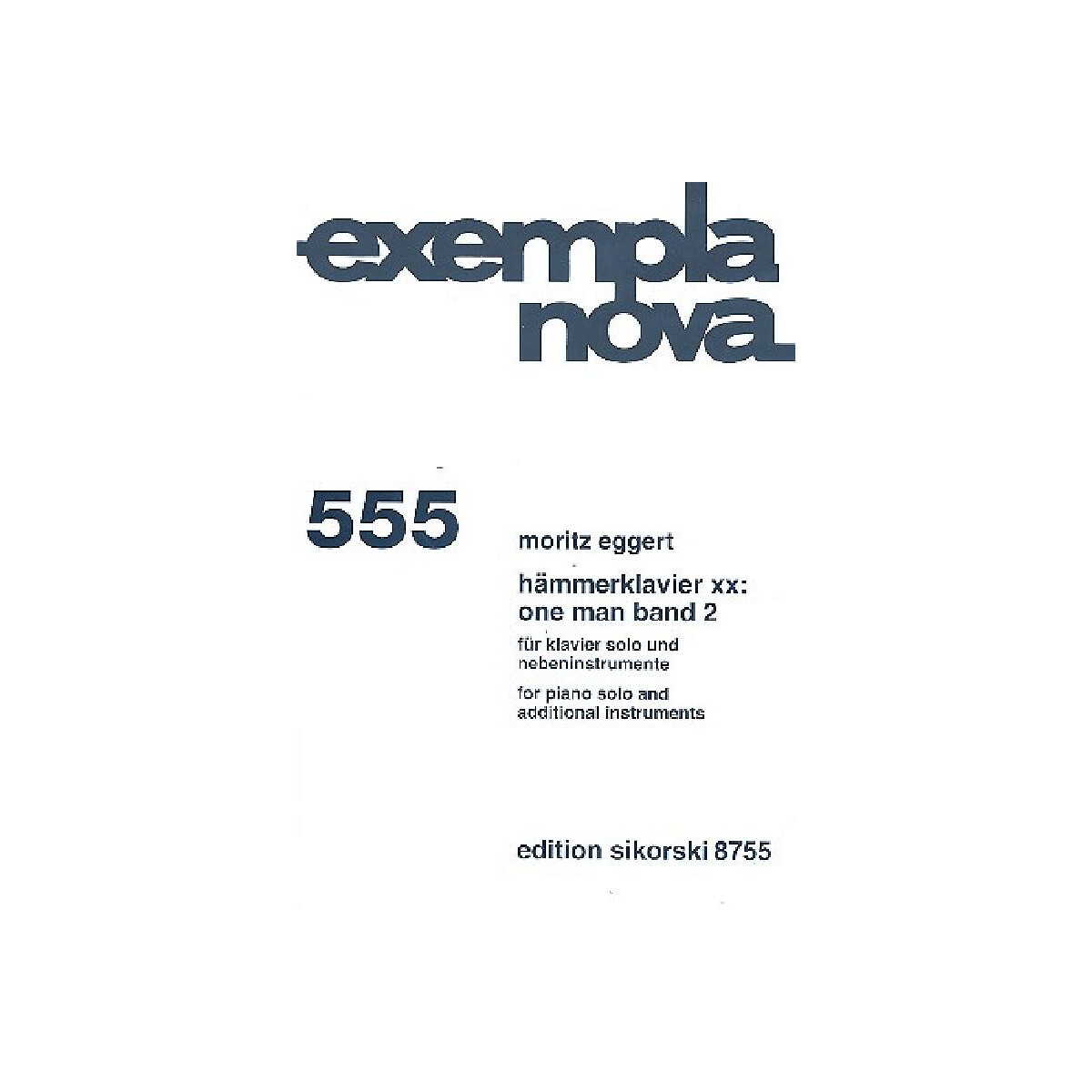 Hämmerklavier XX - One Mand Band 2 box