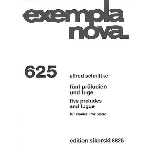 5 Präludien und Fuge