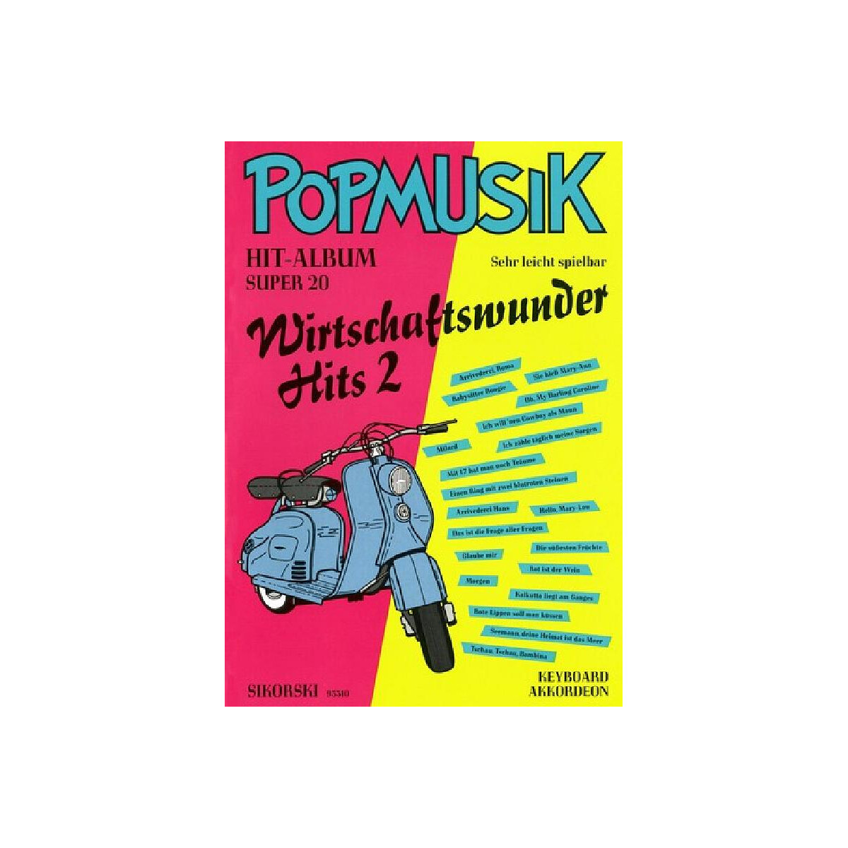 Popmusik Hit-Album Super 20 box
