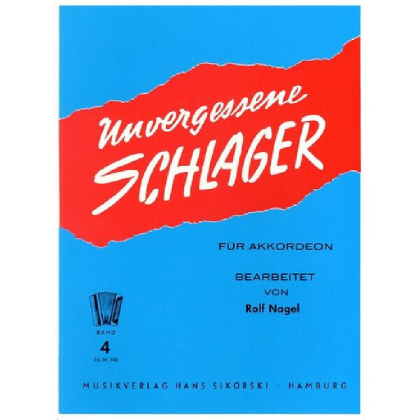 Unvergessene Schlager Band 4