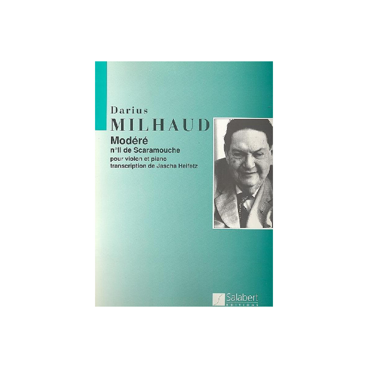 Modéré pour violon et pian box