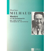 Modéré pour violon et piano