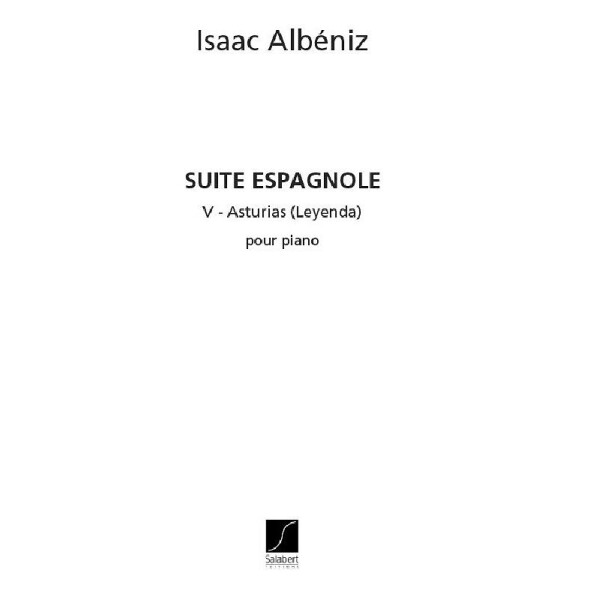 Suite espagnole no.5 piano seul