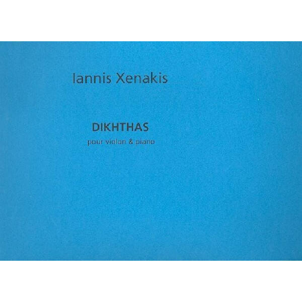 Dikhthas pour violon et piano (1979)